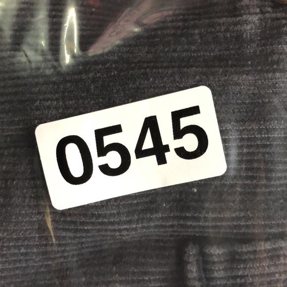 VTG A&F 27x32 low rise corduroy bootcut jeans Y2K 0545 made in USA charcoal gray - Picture 11 of 11